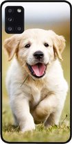 ADEL Siliconen Back Cover Softcase Hoesje Geschikt voor Samsung Galaxy A31 - Labrador Retriever Hond