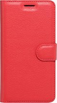 HTC U Ultra Hoesje - Mobigear - Classic Serie - Kunstlederen Bookcase - Rood - Hoesje Geschikt Voor HTC U Ultra