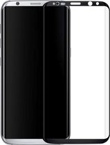 Mobigear Curved Gehard Glas Screenprotector Geschikt voor Samsung Galaxy S8 Plus - Zwart