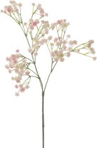 Kunstbloemen Gipskruid/Gypsophila takken roze 60 cm - Kunstplanten en steelbloemen