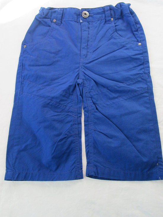 dirkje , korte broek , bermuda , hard blauw , 6 jaar  116