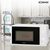 Bomann MW 6014 CB Comptoir Micro-ondes uniquement 20 L 700 W Blanc