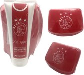 Ajax broodtrommel - Inclusief frisse douchegel - Cadeauset - Voordeelbundel