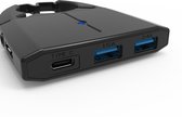 ErgoLine Multi Hub USB Charger | USB 3.0 HUB 2 poort | Ethernet poort | Micro- B poort