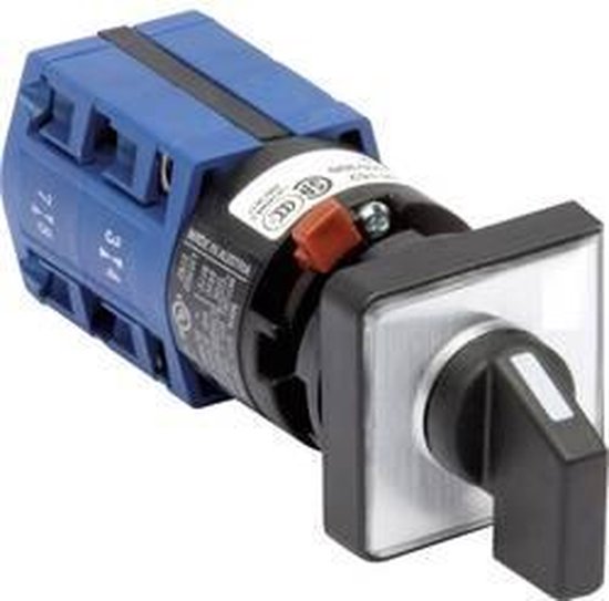 Kraus & Naimer CG4.A212.FS2.F085 Interrupteur-sectionneur 10 A 2 x 60 ° Grijs, Zwart 1 pièce(s)