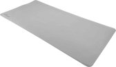 EnjoyeuS Bureau onderlegger - Bureaumat - Muismat - Deskmat - Ondergrond voor laptop - toetsenbord - muis - schriften - standaard - Grijs - 80x40