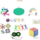 Fidget toys pakket - fidget toys - 20 fidget toys in 1 - pop it - fidget controller