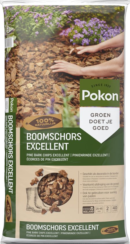 Foto: Pokon boomschors excellent sierschors boomschors decoratie 40l