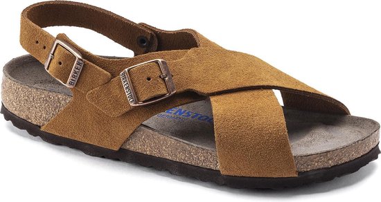 Birkenstock Tulum Dames Sandalen Mink Narrow-fit | Bruin | Suède | Maat 40  | bol.com