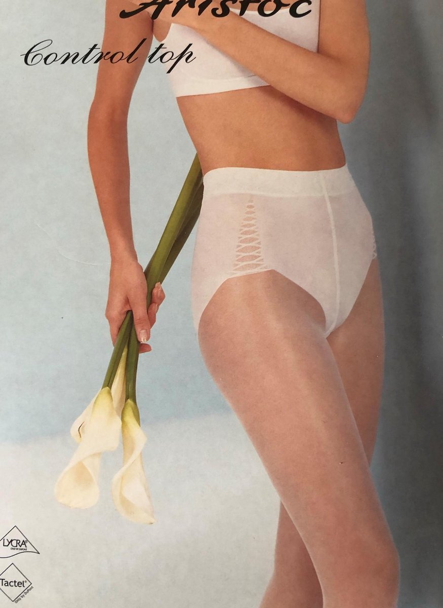 Aristoc Panty - Bruidscollectie - Bruidspanty - Panty - Control top - Buik - Billen - 20 Den. - Medium - Cream Silk