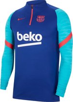 Nike Nike FC Barcelona Strike Sporttrui - Maat XXL  - Mannen - donkerblauw - lichtblauw - rood