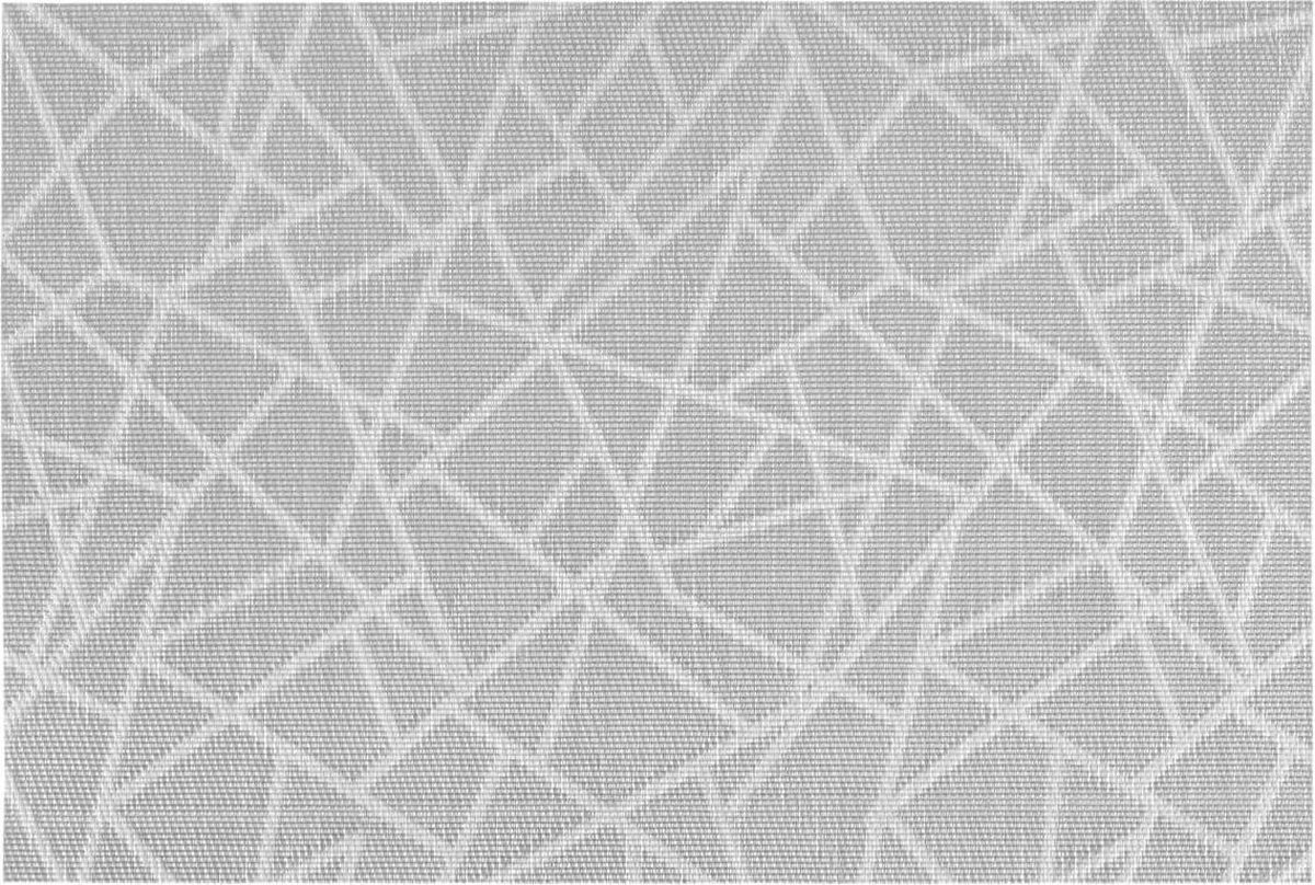 Secret de Gourmet Placemat set van 4 - Onderlegger - 45 x 30 cm - Grijs