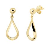N-joy trendstyle 14k gouden oorbellen 15853
