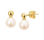N-joy trendstyle 14k gouden oorbellen 16111