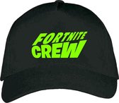 Zwarte Pet – Cap met Groen “ Fortnite Crew “ logo