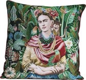 Sierkussen - Kahlo - Multicolor - 45 Cm X 45 Cm
