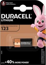 1 x Duracell Lithium Ultra CR123 DL123