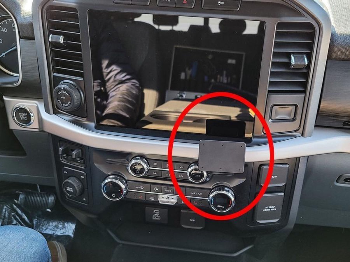 Brodit ProClip houder geschikt voor Ford F-Serie 150 2021 - Angled Mount