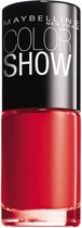 Maybelline Colorshow Power Red 349 - nagellak