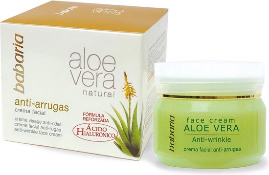 Foto: Anti rimpelcr me aloe vera babaria 50 ml 