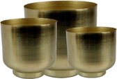 Gina Da - Viva - Bloempot - Ø 30/40/50 cm  - mat goud - set van 3