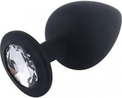 Gemstone Buttplug - Voor Beginners - Diamond Black