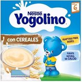 Nestle Nestla(c) Yogolino Cereales 6m 4x 100g
