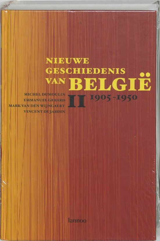 Cover van het boek 'Nieuwe geschiedenis van Belgie / 2 1905-1950' van M. Dumoulin