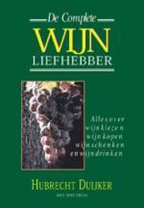 Cover van het boek 'De complete wijnliefhebber'