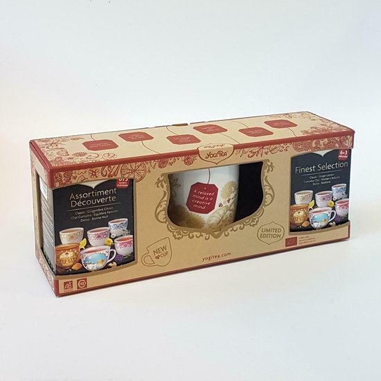 Coffret cadeau Yogi Tea - 2x tisane Finest Collection (6x3 saveurs