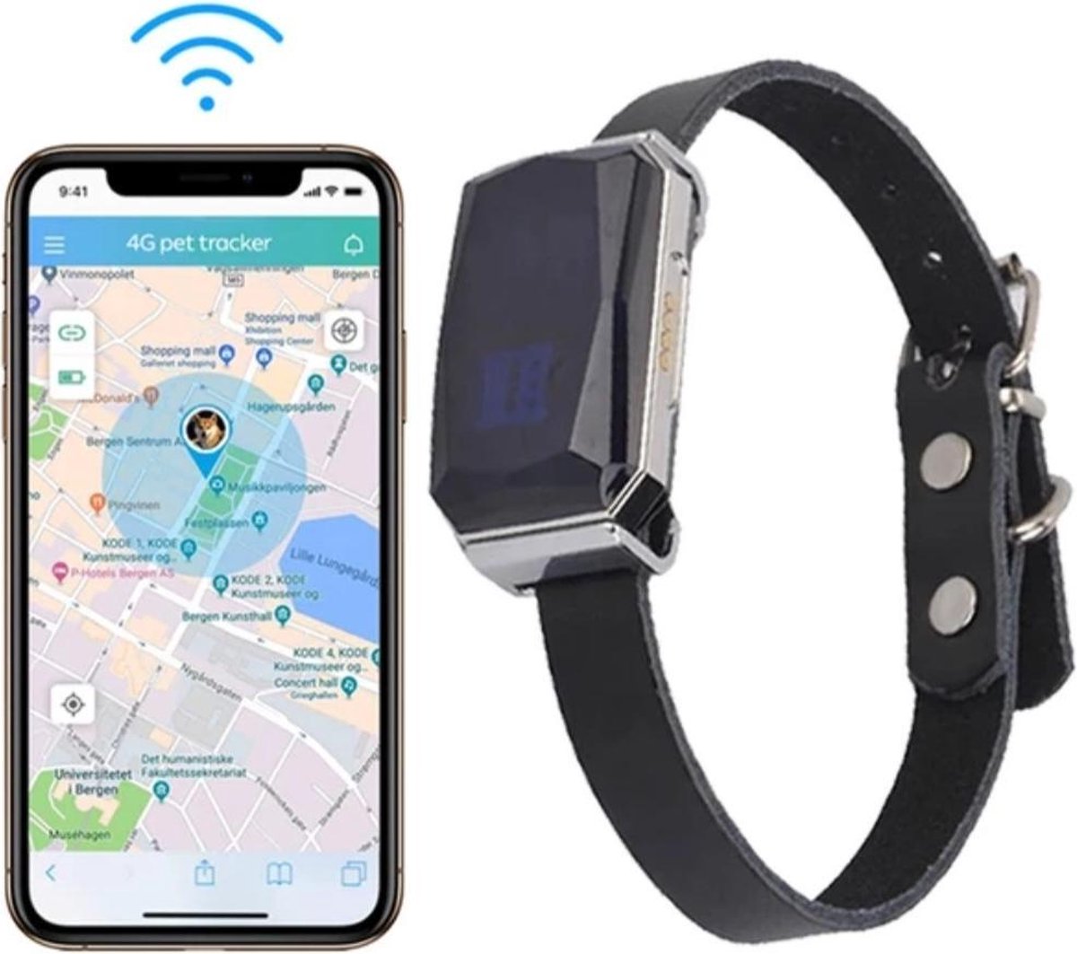 Huisdier GPS tracker GPS halsband GPS tracker pets GPS tracker voor kat en hond...