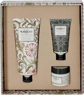 Morris & Co Hand Care Treats – handcrème nagelcrème handscrub – 3 producten in luxe verpakking - vegan - cruelty free - moederdag cadeau