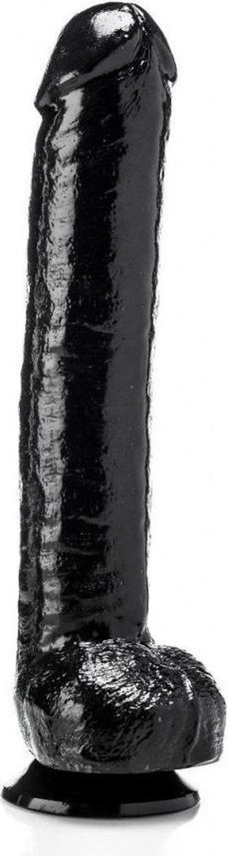 Goedkoopste XXLTOYS - Igor - Large Dildo - Inbrenglengte 35 X 7 cm - Black - Uniek Design Realistische Dildo – Stevige Dildo – voor Diehards only - Made in Europe