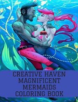 Creative Haven Magnificent Mermaids Coloring Book