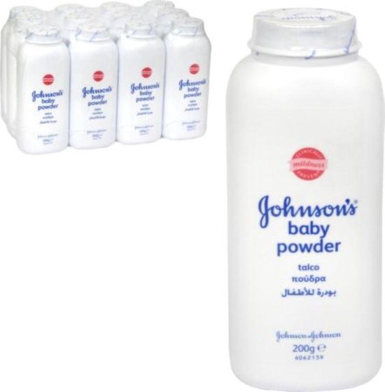 JOHNSON Baby Powder/ Poudre pour Bébé Talc 200ml –