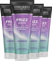 Bol.com 4x John Frieda Shampoo frizz ease weightless wonder 250ML aanbieding