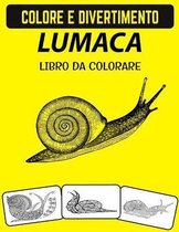 Libro da colorare di lumaca