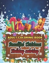 Adult Coloring Book Beautiful Christmas Holiday coloring