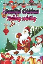 Adult Coloring Book Beautiful Christmas Holiday coloring