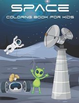 Space Coloring Book For Kids
