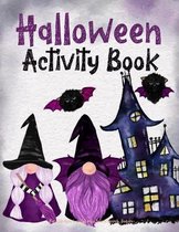 Halloween Activity Book For Kids Ages 6-10 Coloring, Word Search, Sudoku