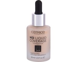 Catrice HD Liquid Coverage Foundation 24H Mattifying Face Primer 002 Porcelain Beige 30Ml