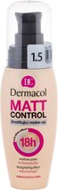 Dermacol - Matt Control 18h - mattifying make-up 30 ml odstín č. 1.5 -