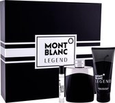 Mont Blanc - Legend Montblanc Gift Set Edt 100 Ml + After Shave Balsam 100 Ml + Edt 7.5 Ml Miniature