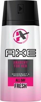 AXE Anarchy For Her Vrouwen Spuitbus deodorant 150 ml 3 stuk(s)