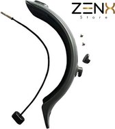 ZenXstore achterspatbord elektrische step compleet set met licht en schroeven geschikt voor Xiaomi, D8 Pro, Denver en nog meer