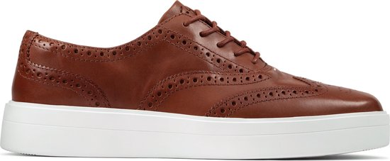Clarks - Dames schoenen - Hero Brogue. - D - bruin - maat 6,5 | bol.com