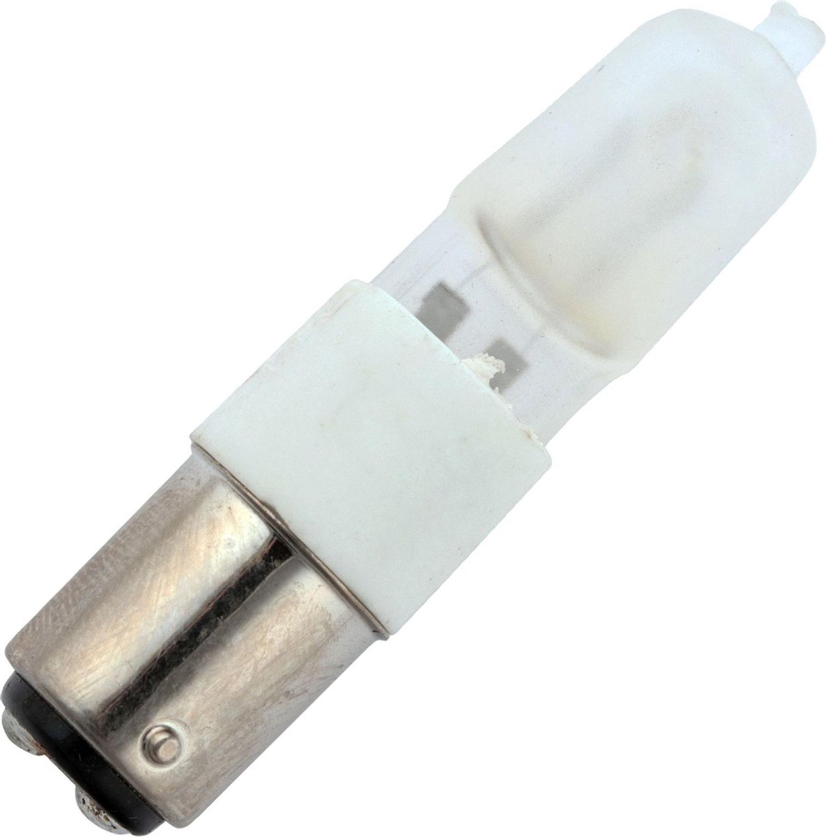 Schiefer Ba15d Halogeen Buislamp - 150W 2700K 1800lm 230V - T17x75 - Mat - Warm Wit