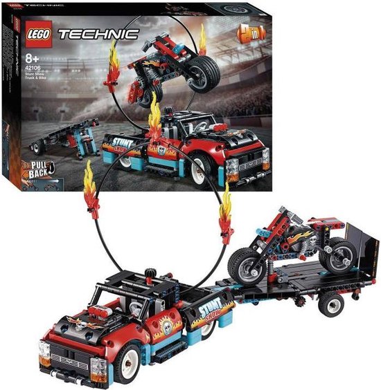 42106 LEGO® Technic™ Stunt Show Truck & Bike, 610 pc - Harris Teeter