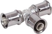 KeKelit Kelox T-stuk -  16x20x16mm pers messing